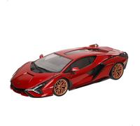 Lamborghini Sian Fkp 37 2019 Rosso Modellino Auto 1:18 Bburago