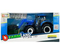 BBURAGO TRATTORE NEW HOLLAND BALLGREIFER 1:32