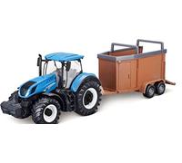 Trattore Agricolo Bburago con Rimorchio 10cm