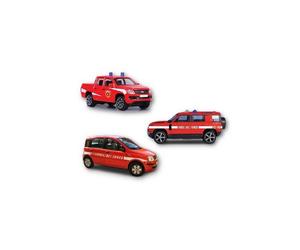 Bburago Vigili del Fuoco Auto Assortite Scala 1:24