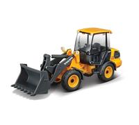 Bburago Volvo L25 Bulldozer, circa 16 cm, fedele veicolo da cantiere, scala 1:50, escavatore, bulldozer, caricatore frontale, giocattolo per bambini dai 3 + (18 - 32091)