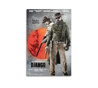 BBVCCL Django Unchained Poster3, poster decorativo da parete su tela, stampa artistica moderna, per camera da letto, per camera da letto, 30 x 45 cm