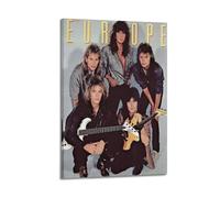 BBVCCL Poster con coro europeo, stampa artistica su tela, motivo rock band, poster decorativo moderno, per camera da letto, per camera da letto, 20 x 30 cm