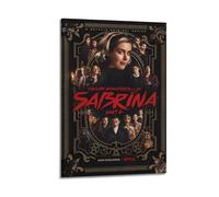 BBVCCL Poster decorativo da parete del film "Le avventure di Sabrina", stampa artistica moderna su tela, poster decorativo per camera da letto, 50 x 75 cm