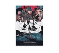 BBVCCL Poster decorativo da parete del film Pirati dei Caraibi, poster decorativo da parete su tela, poster decorativo moderno per camera da letto, per camera da letto (40 x 60 cm)