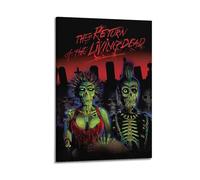 BBVCCL Poster decorativo da parete del film The Return of The Living Dead, stampa artistica su tela, poster decorativo moderno per camera da letto, 30 x 45 cm