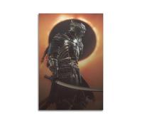 BBVCCL Poster decorativo da parete su tela, motivo: Dark Souls 2, poster decorativo per camera da letto, per camera da letto, 50 x 75 cm