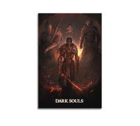 BBVCCL Poster decorativo da parete su tela, motivo: Dark Souls 3 Ember of Souls, poster decorativo per camera da letto, moderno, per camera da letto, 50 x 75 cm