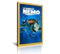 BBVCCL Poster del film "Alla ricerca di Nemo", stile retrò, con cornice, decorazione moderna per la camera da letto, 30 x 45 cm