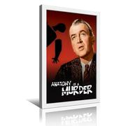 BBVCCL Poster del film Anatomy of A Murder1, stampa artistica moderna con cornice, stile retrò, decorazione moderna per la camera da letto (50 x 75 cm)