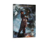 BBVCCL Poster del film Pirati dei Caraibi, decorazione artistica da parete su tela, poster decorativo moderno, per camera da letto, per camera da letto, 60 x 90 cm