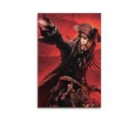 BBVCCL Poster del film Pirati dei Caraibi, stampa artistica da parete su tela, poster decorativo moderno per camera da letto, 20 x 30 cm