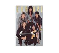 BBVCCL Stampa artistica da parete su tela, motivo: rock band, poster decorativo con coro europeo, poster decorativo moderno, per camera da letto, per camera da letto, 50 x 75 cm