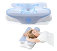 BBWELL Cuscino Cervicale per Dormire,Cuscino Ortopedico,Ergonomico Cuscino Memory Foam per Dormire di Lato, Supini e a Pancia in Giù per Allevia Il Dolore Al Collo e Alle Spalle