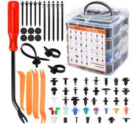 BBWELL Set di Rivetti in Plastica per Auto da 1815 pezzi - 40 misure universali