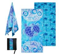 BBWELL Telo Mare Microfibra,Asciugamano da Spiaggia,Telo Mare Antisabbia,Leggero,Asciugatura Rapida,Asciugamano Salvaspazio,Adattoper Spiaggia,Palestra,Viaggi,Sauna