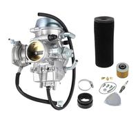 BBWUQIU Carb Carburatore Compatibile con Yamaha per Grizzly 660 2003 2004 2005 per SE per Hunter per Wetland 2005 Filtro Aria per Moto Carburatore Stack 5KM-14901-10-00