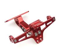 BBWUQIU Cornice Targa Moto per NINJA400 per Z900 per Z1000 Supporto per Targa Regolabile per Moto Supporto per Targa per Moto