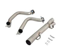 BBWUQIU Tubo Scarico Centrale Moto per F900R per F900XR 2020 2021 2022 2023 2024 Scarico Motociclette Sistemi per Fuga Tubo Collegamento Centrale Anteriore Silenziatore per Connect