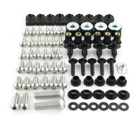 BBWUQIU Vite Bulloni E Dadi Filo Compatibile con Suzuki per GSX-R600 per GSX-R750 2006 2007 Moto Carenatura Completa Bulloni Kit Carena in Acciaio Inox Pinze Dado(Size2)
