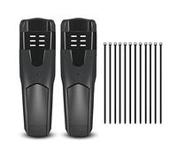 BBxunsless 1 paio di parafanghi per mountain bike in fibra di carbonio portatile parafango anteriore + posteriore MTB parafango set per MTB, bici da strada