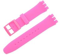 BBZ 12MM Cinturino in Silicone Compatibile con Swatch Watch Strap