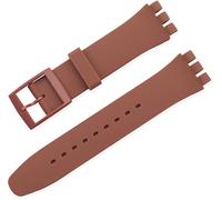 BBZ 12MM Cinturino in Silicone Compatibile con Swatch Watch Strap