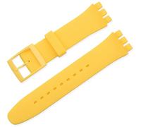 BBZ 12MM Cinturino in Silicone Compatibile con Swatch Watch Strap