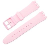 BBZ 16MM Cinturino in Silicone Compatibile con Swatch Watch Strap
