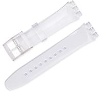 BBZ 17MM Cinturino in Silicone Compatibile con Swatch Watch Strap