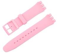 BBZ 17MM Cinturino in Silicone Compatibile con Swatch Watch Strap