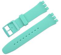BBZ 19MM Cinturino in Silicone Compatibile con Swatch Watch Strap
