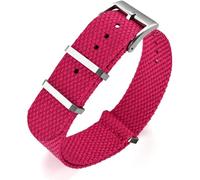BBZ 20mm 22mm Linen Woven Watch Strap Compatibile con Rolex IWC Omega Strap Replacement Men Women 20mm 22mm