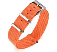 BBZ 20mm 22mm Linen Woven Watch Strap Compatibile con Rolex IWC Omega Strap Replacement Men Women 20mm 22mm