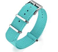 BBZ 20mm 22mm Linen Woven Watch Strap Compatibile con Rolex IWC Omega Strap Replacement Men Women 20mm 22mm