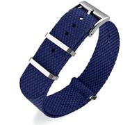 BBZ 20mm 22mm Linen Woven Watch Strap Compatibile con Rolex IWC Omega Strap Replacement Men Women 20mm 22mm