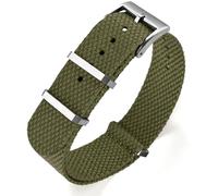BBZ 20mm 22mm Linen Woven Watch Strap Compatibile con Rolex IWC Omega Strap Replacement Men Women 20mm 22mm