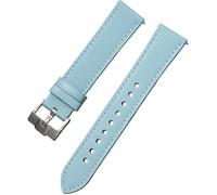 BBZ 20MM 22MM quick release Flat Thin Elegant Pelle Watch Strap Compatible con Seamaster 300 Planet Ocean 007 Speedmaster