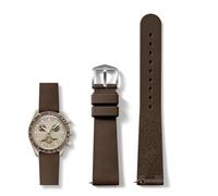 BBZ 20mm Quick Release Liquid Silicone Rubber Watch Cinturini Replacement Compatibile con Omega x Swatch MoonSwatch