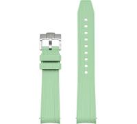 BBZ 20MM Quickfit breathable silicone Watch Strap Release Strap Compatibile con Moonswatch Watch,for Omega X Swatch,for Rolex Men & Women