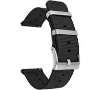 BBZ 22mm Premium Cinturino di Nylon Ricambio Sgancio Rapido Cinghia Orologio Compatibile con Galaxy Watch 3 45mm/Galaxy Watch 46mm/Gear S3 Frontier/Classic/Huawei Watch GT 2
