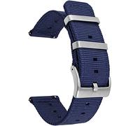 BBZ 24MM Premium Cinturino di Nylon Ricambio Sgancio Rapido Cinghia Orologio Compatibile con Suunto 9 Spartan