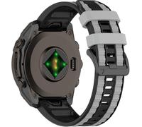 BBZ 26MM Quickfit Silicone Watch Strap Release Strap Compatibile con Garmin Fenix 8 51mm/Fenix 7X/Fenix 7X Pro/Fenix 6X/Fenix 6X Pro/Fenix 5X/Fenix 3