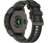BBZ 26MM Quickfit Silicone Watch Strap Release Strap Compatibile con Garmin Fenix 8 51mm/Fenix 7X/Fenix 7X Pro/Fenix 6X/Fenix 6X Pro/Fenix 5X/Fenix 3