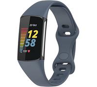 BBZ Charge 6 Cinturino,Charge 5 Cinturino,Soft Sport Silicone Watch Strap Compatible with Fitbit Fitbit Charge 5 Activity Tracker