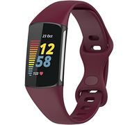 BBZ Charge 6 Cinturino,Charge 5 Cinturino,Soft Sport Silicone Watch Strap Compatible with Fitbit Fitbit Charge 5 Activity Tracker