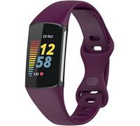 BBZ Charge 6 Cinturino,Charge 5 Cinturino,Soft Sport Silicone Watch Strap Compatible with Fitbit Fitbit Charge 5 Activity Tracker