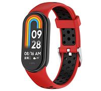 BBZ Cinturini bicolore traspiranti compatibili con Xiaomi Smart Band 8