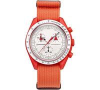 BBZ cinturini nylon 20mm Compatibile con Omega X Swatch Moon Watches Men Women,Vivoactive 3, Forerunner 245/645, Vivomove HR, Galaxy Watch