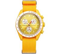 BBZ cinturini nylon 20mm Compatibile con Omega X Swatch Moon Watches Men Women，Vivoactive 3, Forerunner 245/645, Vivomove HR, Galaxy Watch